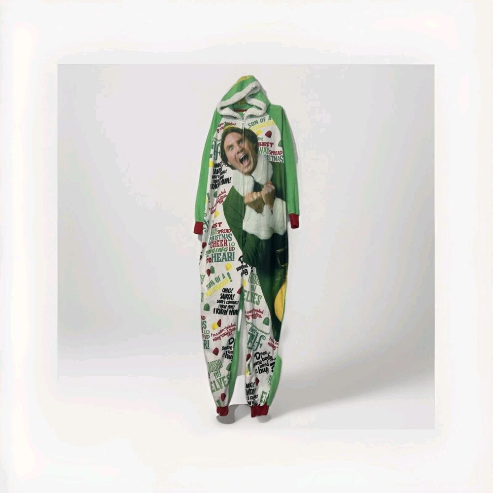 Elf Movie One Piece Sleepwear Lg